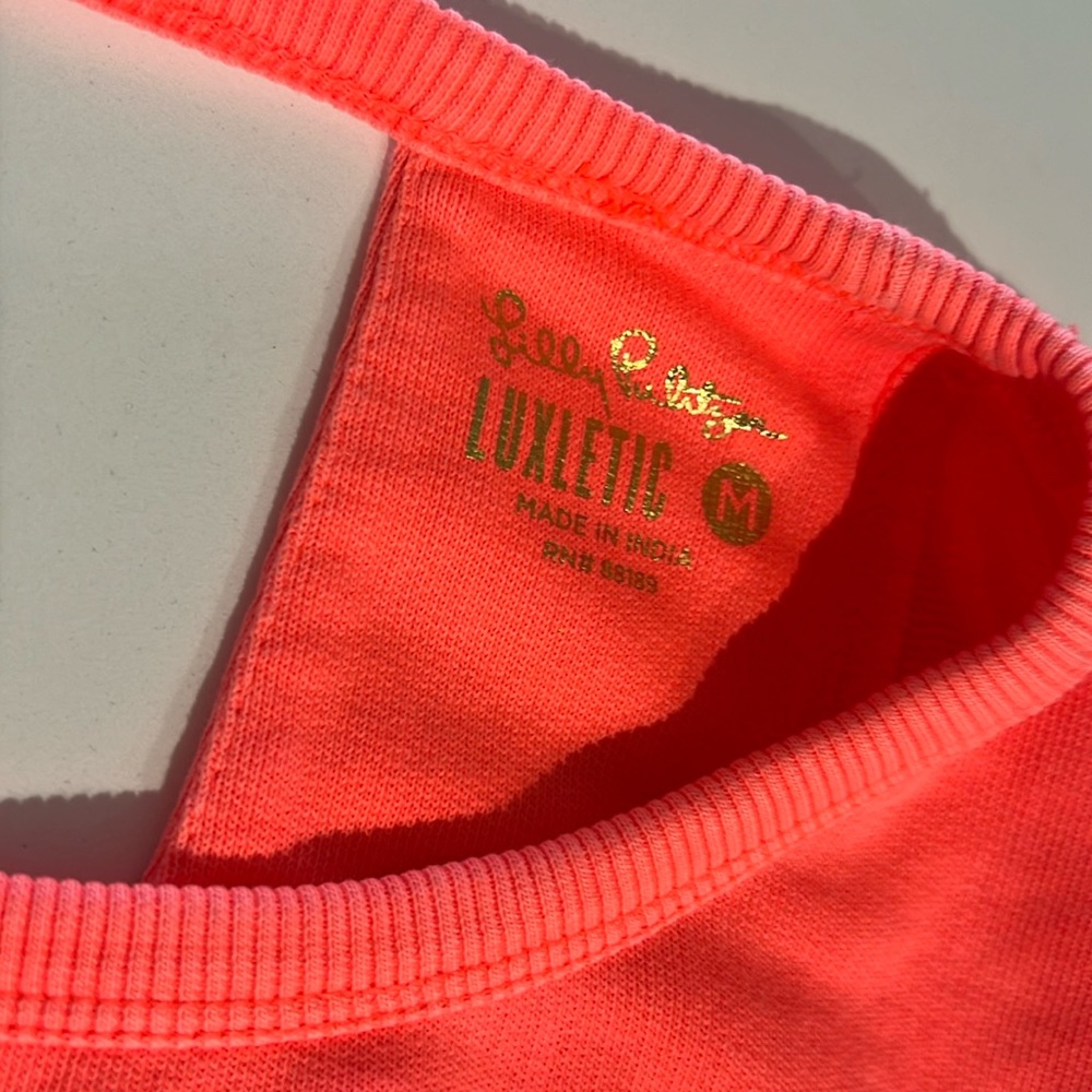 Lilly Pulitzer Luxletic Open Back Sweatshirt